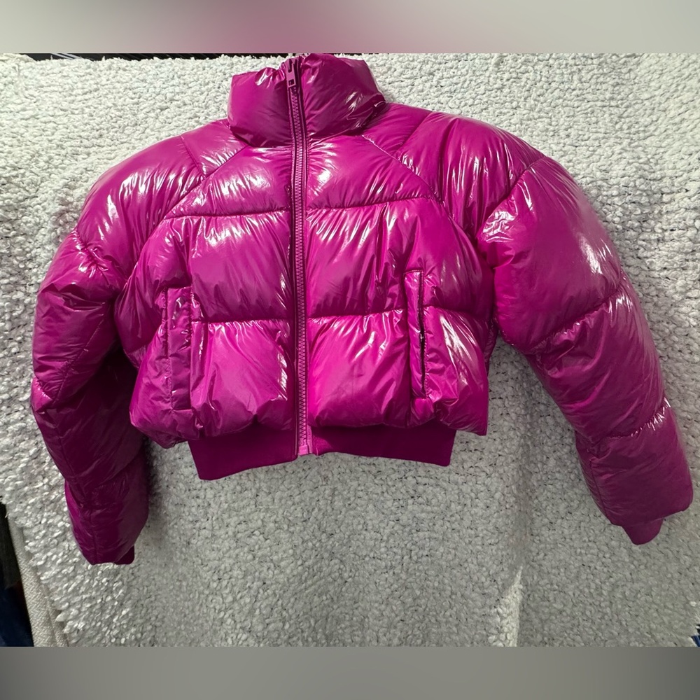 Garage Fuchsia Puffer Jacket
